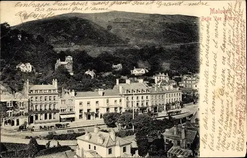 Ak Malvern West Midlands, Blick auf den Ort