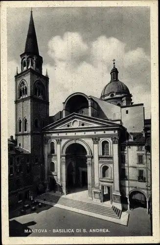 Ak Mantua Lombardei Italien, Basilica di San Andrea