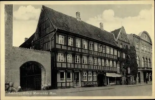 Ak Ålborg Aalborg Dänemark, Marsvins Hus