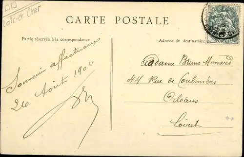 Ak Vendôme Loir et Cher, La Gare