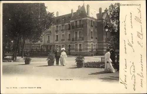 Ak Contrexéville Vosges, La Souveraine