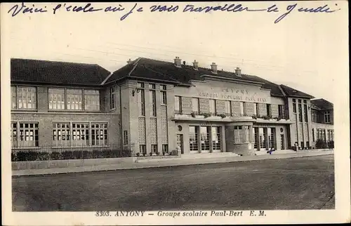 Ak Antony Hauts-de-Seine, Groupe scolaire Paul Bert