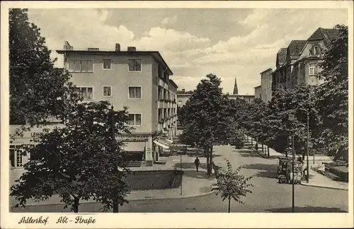 Ak Berlin Treptow Adlershof, Kolonialwaren Otto Thürmann, Abtstraße, Platz der Befreiung, Bauhaus