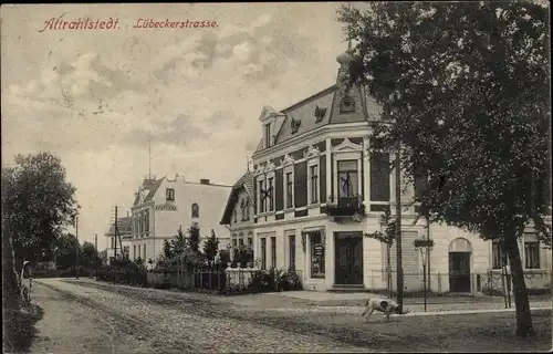 Ak Hamburg Wandsbek Rahlstedt, Lübecker Straße