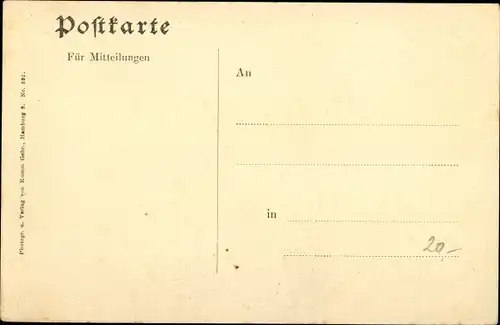 Ak Hamburg Nord Langenhorn,Bei der Friedenseiche