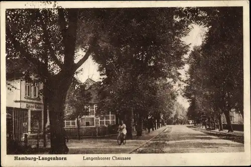 Ak Hamburg Nord Langenhorn, Langenhorner Chaussee