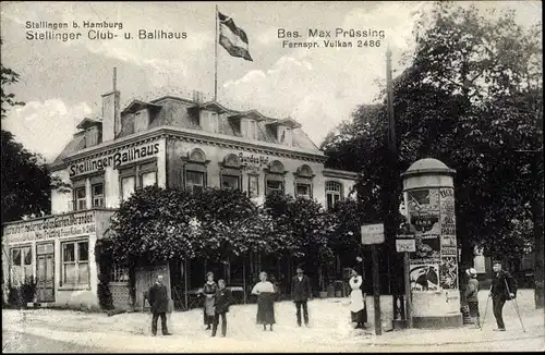 Ak Hamburg Eimsbüttel Stellingen, Stellinger Club- und Ballhaus