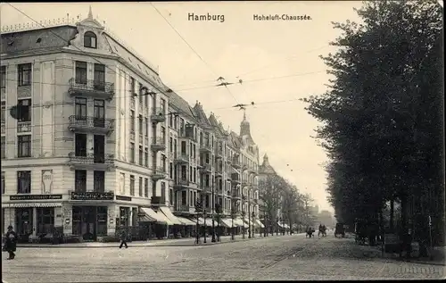 Ak Hamburg Eimsbüttel Hoheluft, Hoheluft-Chaussee