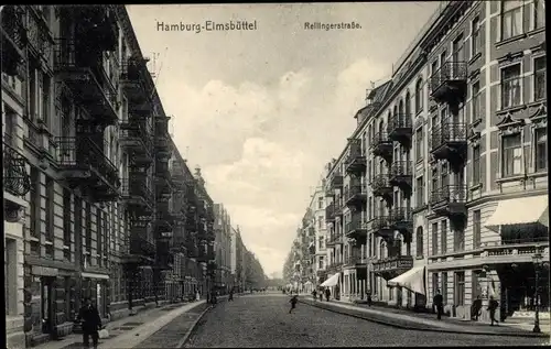 Ak Hamburg Eimsbüttel, Rellingerstraße