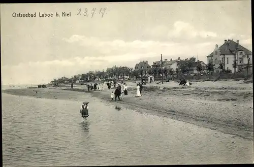 Ak Ostseebad Laboe, Strandpartie