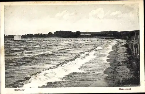 Ak Dersau im Plöner Land, Badestrand