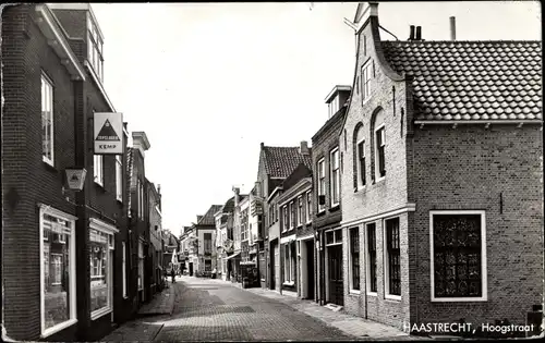 Ak Haastrecht Südholland, Hoogstraat, Kemp