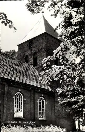 Ak Borger Drenthe Niederlande, N Herv Kerk