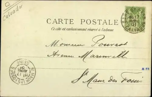 Ak Caen Calvados, Rue Saint-Pierre