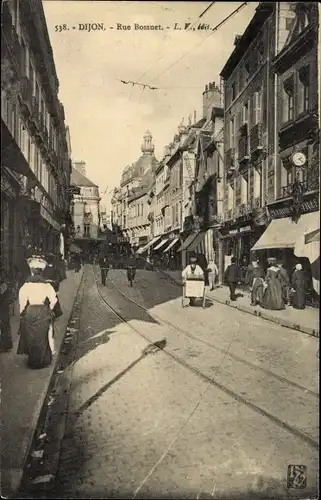 Ak Dijon Côte d'Or, Rue Bossnet