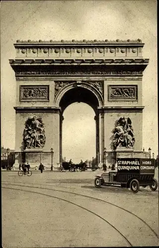 Ak Paris VIII, Arc de Triomphe de l'Etoile