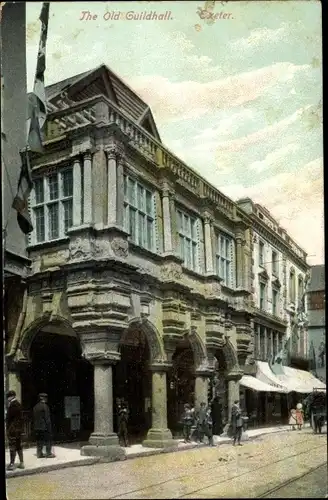 Ak Exeter in Devon, The Old Guildhall