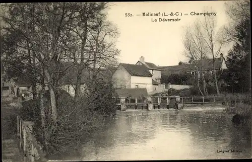 Ak Molineuf Loir et Cher, Champigny, Déservoir