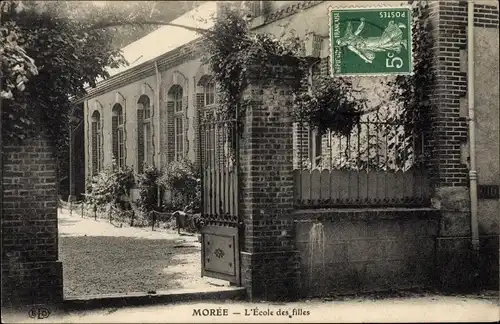 Ak Morée Loir et Cher, École des Filles