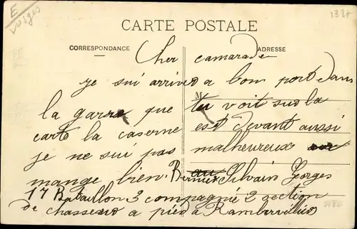 Ak Rambervillers Vosges, Vue generale