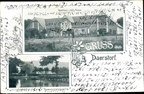 Ak Daerstorf Neu Wulmstorf in Niedersachsen, Gasthaus