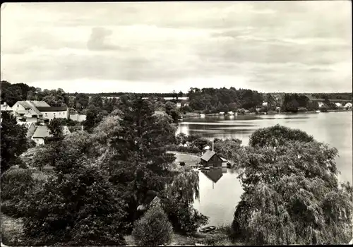 Ak Flecken Zechlin Rheinsberg in Brandenburg, Fernblick, Ort, Wasser