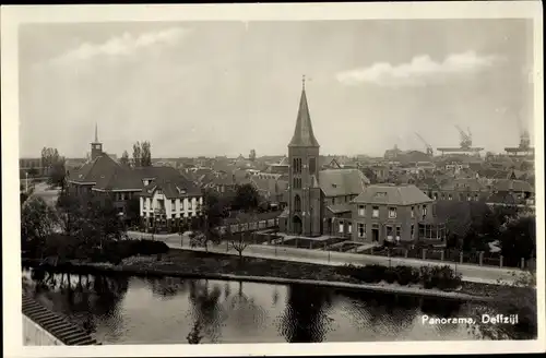 Ak Den Horn Groningen, Panorama