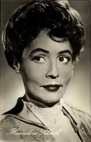 Ak Schauspielerin Hannelore Schroth