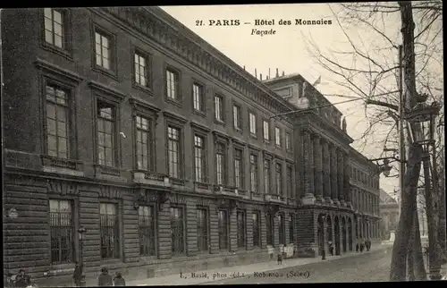 Ak Paris I, Hotel des Monnaies
