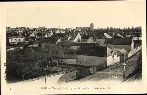 Ak Mer Loir et Cher, Vue Générale