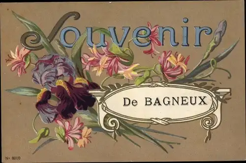 Ak Bagneux Hauts de Seine, Blumen