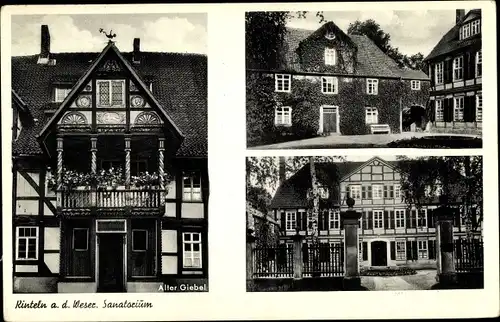 Ak Rinteln an der Weser, Sanatorium