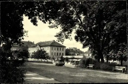 Ak Holzminden an der Weser, Parkanlagen