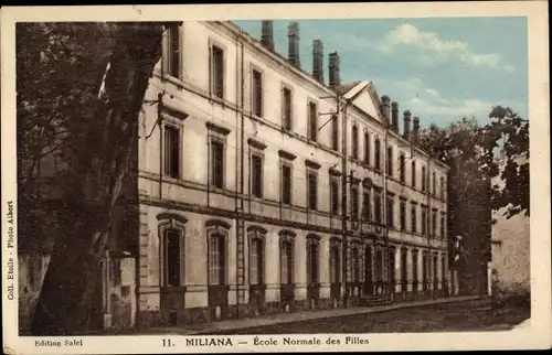 Ak Miliana Ain Defla Algerien, Ecole Normale des Filles