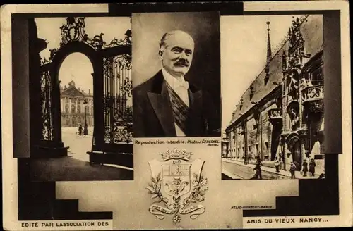 Ak Nancy Lothringen Meurthe et Moselle, Französischer Präsident Albert Lebrun