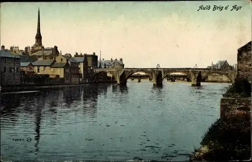 Ak Ayr Schottland, Auld Brig