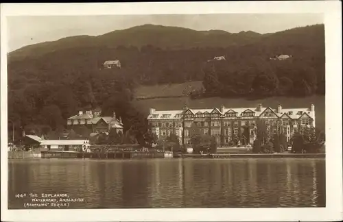 Ak Ambleside Lake District Cumbria, The Esplanade, Waterhead