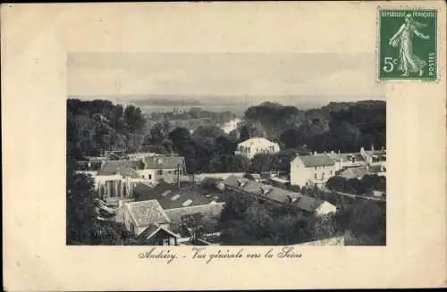 Ak Andresy Yvelines, Vue Générale vers la Seine