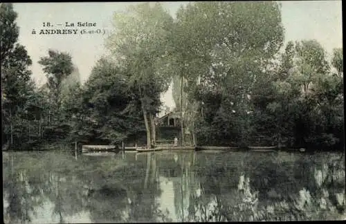 Ak Andresy Yvelines, La Seine