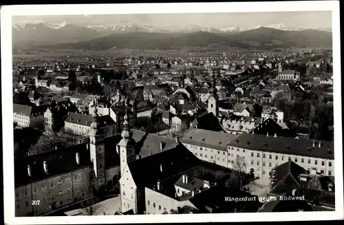 Ak Klagenfurt am Wörthersee in Kärnten, gegen Südwest