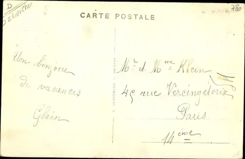 Ak Muides Loir et Cher, Un Coin de la Plage