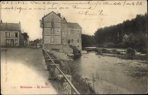 Ak Brienon-sur-Armançon Yonne, Le Moulin