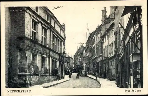 Ak Neufchâteau Vosges, Rue St Jean