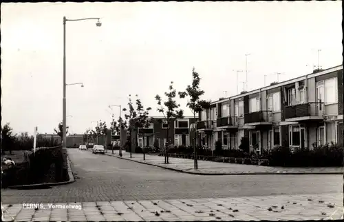 Ak Pernis Rotterdam Südholland Niederlande, Vermaetweg