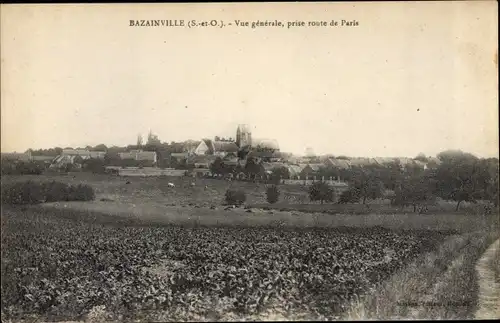 Ak Bazainville Yvelines, Vue Générale