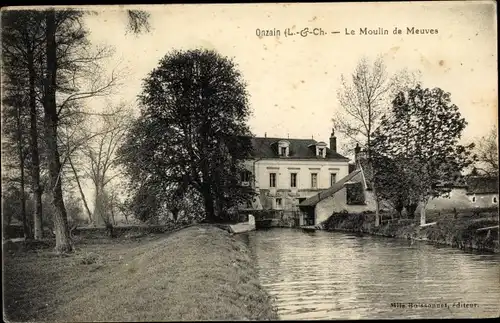 Ak Onzain Loir et Cher, Moulin de Meuves