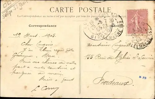 Ak Le Pre Saint Gervais Seine Saint Denis, Vue generale