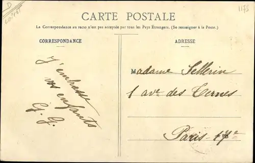 Ak Pithiviers Loiret, Rue et ancienne Chapelle de N. D. du Chardon