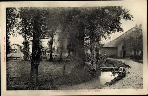 Ak Golbey Vosges, Le Ruisseau et la Ferme