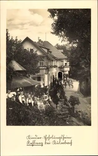 Ak Kulmbach in Oberfranken, Kinder Erholungsheim Rehberg